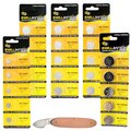 Exell Battery 26pc Essential Batteries Kit CR1616 CR1620 CR1632 CR2032 CR927 & Watch Opener EB-KIT-119